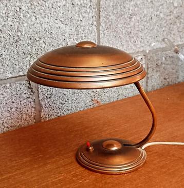 Lampe Vintage industrielle Helo Leuchten Germany 1950's 