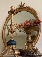 Ovale spiegel miroir mirror kuifspiegel wanddecoratie, Enlèvement ou Envoi