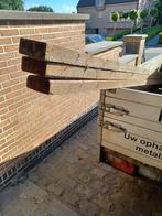 houten balken, Tuin en Terras, Palen, Balken en Planken, Ophalen, Gebruikt, Balken