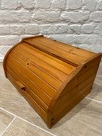 Houten brooddoos - schuifdeksel, Huis en Inrichting, Ophalen