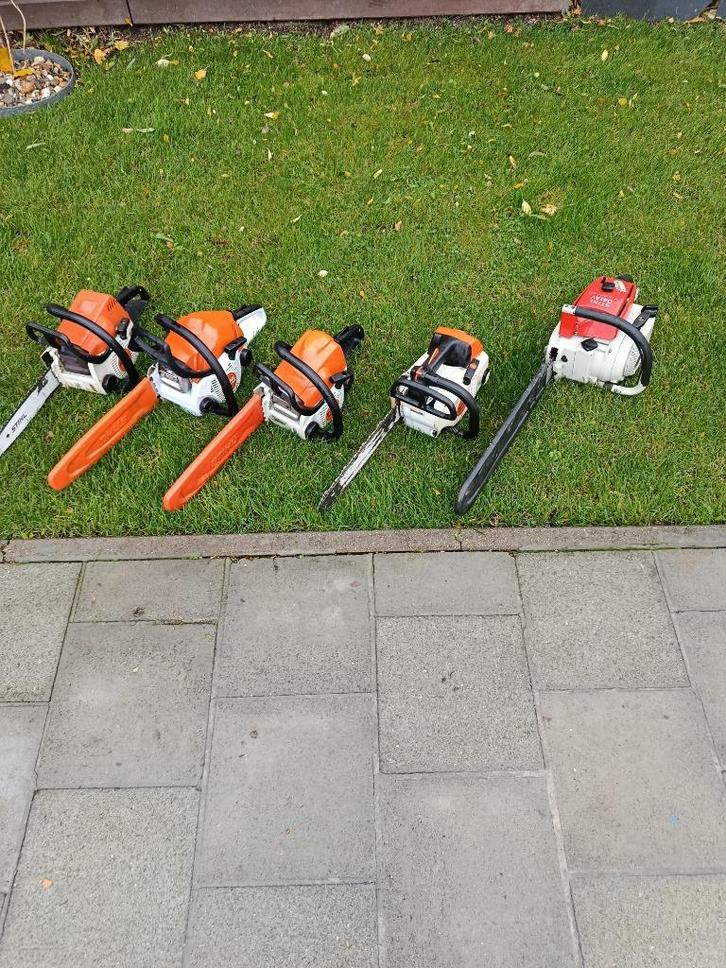 Tronçonneuse Stihl, Tuin en Terras, Hand-tuingereedschap, Zo goed als nieuw, Overige soorten, Ophalen