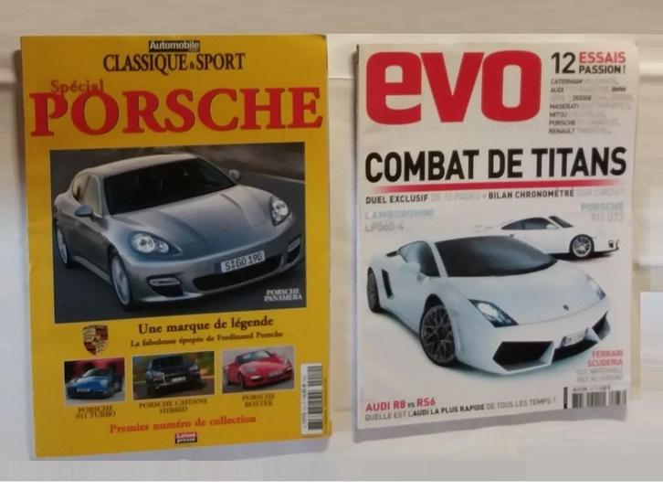 Fiches cartes et magazines automobiles (Porsche, Ferrari, .., Boeken, Auto's | Boeken, Ferrari, Ophalen