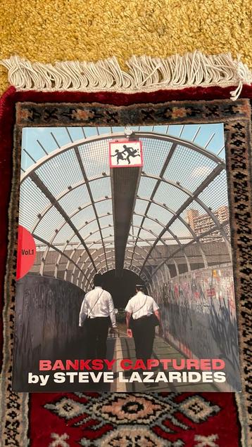 Banksy captured by Steve lazarides boek   beschikbaar voor biedingen