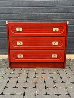 Vintage ladekast in scheepvaart-stijl | 3 lades, Huis en Inrichting, Kasten | Ladekasten, Ophalen