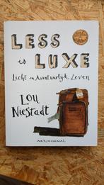 Lou Niestadt - Less is luxe, Boeken, Psychologie, Ophalen of Verzenden, Zo goed als nieuw, Lou Niestadt