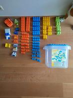 Blokken Abrick 54-delig + opbergbox met bouwplaat, Ophalen, Gebruikt, Abrick