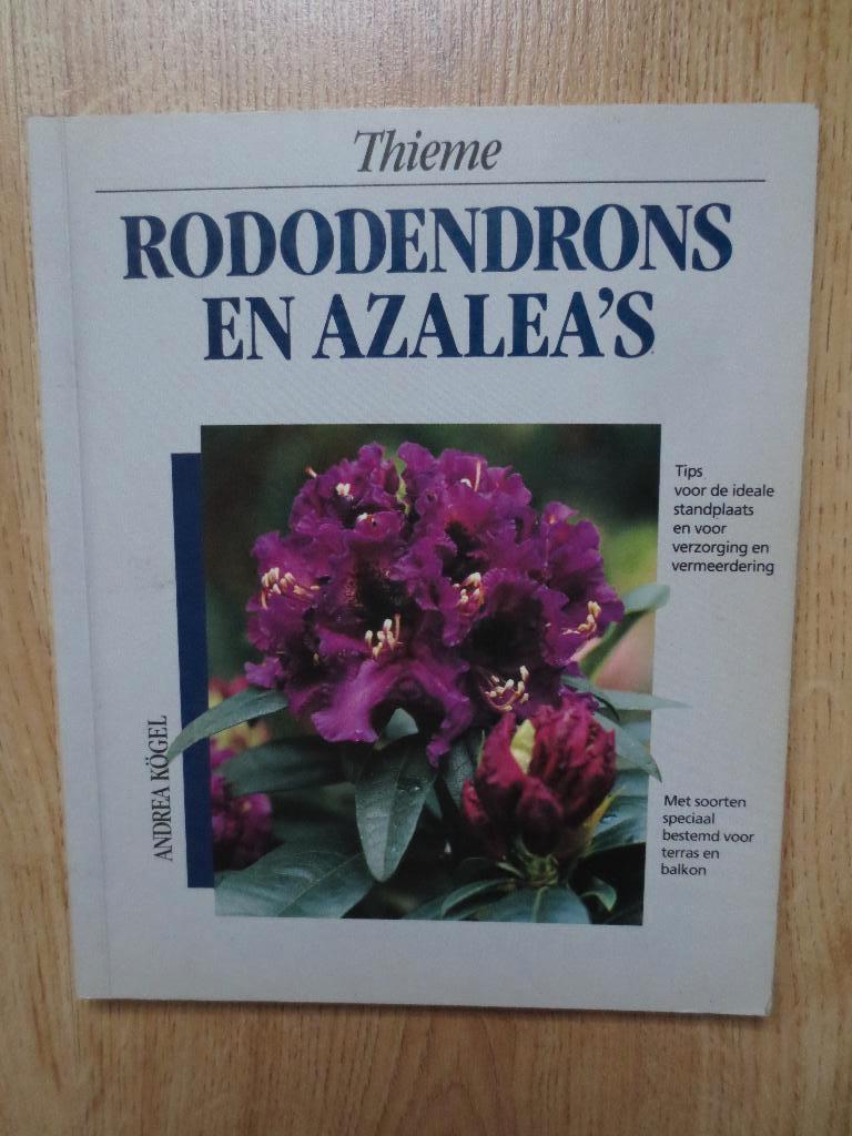 Rododendrons en Azalea's, Livres, Maison & Jardinage, Utilisé, Enlèvement ou Envoi