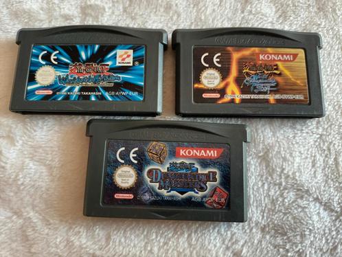 Lot de 3 jeux Yu Gi Oh nintendo gameboy GBA, PAL Fr Tbe, Games en Spelcomputers, Games | Nintendo Game Boy, Zo goed als nieuw
