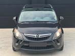 Opel zafira tourer 2.0cdti 2014 euro 5b automaat 7 plaats, Auto's, Euro 5, Zwart, 4 cilinders, Leder en Stof