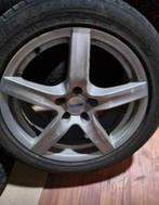 4 jantes sur pneus déjà roulé 225/50r17, Ophalen of Verzenden, Band(en)