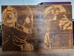 Daft Punk pyrografie, Antiek en Kunst, Kunst | Overige Kunst, Ophalen