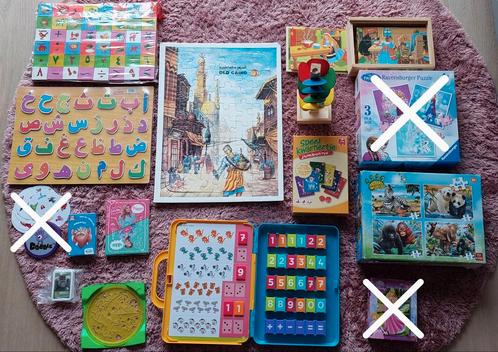 Heel veel leuke puzzels en spelletjes (2-10 jaar), Kinderen en Baby's, Speelgoed | Educatief en Creatief, Zo goed als nieuw, Knutselen