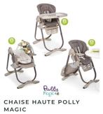 Chicco Chaise haute multifonction similicuir parfait état, Enfants & Bébés, Poussettes & Combinaisons, Comme neuf, Enlèvement