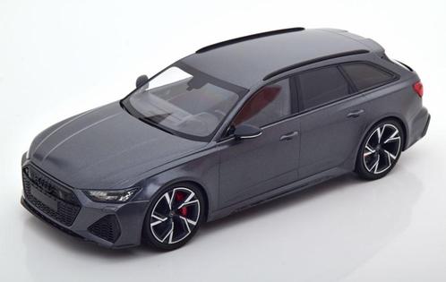 Audi RS6 Avant gris mat 2019 Minichamps 1/18 NEUF, Hobby & Loisirs créatifs, Voitures miniatures | 1:18, Neuf, Voiture, MiniChamps