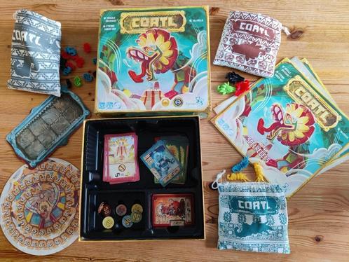 gezelschapsspel Coatl, Hobby en Vrije tijd, Gezelschapsspellen | Bordspellen, Zo goed als nieuw, Een of twee spelers, Drie of vier spelers