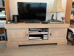 TV meubel en salon tafel (massief eik) prima staat, Huis en Inrichting, Ophalen, Zo goed als nieuw