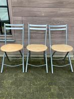 3 stoelen, Huis en Inrichting, Krukjes, Ophalen, Zo goed als nieuw