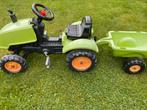 Speelgoed tractor, Kinderen en Baby's, Speelgoed | Buiten | Skelters, Ophalen, Gebruikt, Met kar of aanhanger
