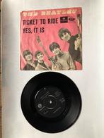 The Beatles : Ticket to Ride (1965 ; Danemark), 7 pouces, Utilisé, Envoi, Single