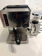 Rancilio Silvia V3 + grinder, Electroménager, Cafetières, Café en grains, Tuyau à Vapeur, Machine à espresso, Enlèvement