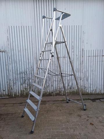 Aluminium trapladder