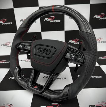 Audi A6 A7 C8 carbon stuur S RS S line op maat  beschikbaar voor biedingen