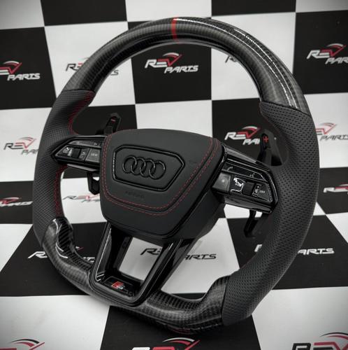 Audi A6 A7 C8 carbon stuur S RS S line op maat, Auto-onderdelen, Besturing, Audi, Nieuw, Ophalen of Verzenden