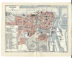 1910 - Oostende stadsplan, Boeken, Atlassen en Landkaarten, Verzenden
