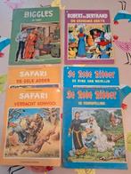 de rode ridder, biggles, safari, robert en bertrand, Boeken, Stripverhalen, Gelezen, Willy Vandersteen, Ophalen of Verzenden, Meerdere stripboeken