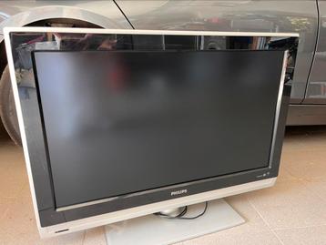 Téléviseur Philips LCD 92cm, fonctionne très bien + télécom, Enlèvement, Utilisé, LCD, Philips