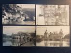 4 cartes postales anciennes Huy, Collections, Cartes postales | Belgique, Enlèvement ou Envoi, Avant 1920, Affranchie, Liège