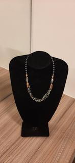 Halsketting, Handtassen en Accessoires, Kettingen, Ophalen of Verzenden, Nieuw, Grijs, Overige materialen