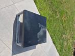 Gratis salontafel voor buiten met glas, Ophalen, Gebruikt, Bijzettafel, Aluminium