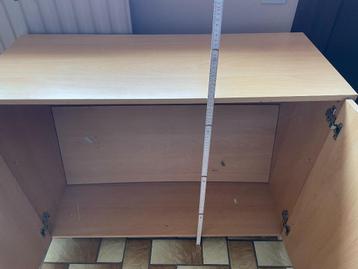 beukenhout kasten 2 stuks, Huis en Inrichting, Kasten | Kleerkasten, Ophalen, Gebruikt, Minder dan 100 cm