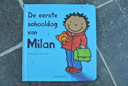 De eerste schooldag van Milan, Boeken, Kinderboeken | Kleuters, Ophalen of Verzenden