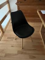 Set van 6 stoelen, Huis en Inrichting, Stoelen, Ophalen, Zo goed als nieuw, Zwart, Hout