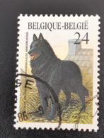 Belgie 1986 - honden - Groenendaalse herdershond, Ophalen of Verzenden, Gestempeld