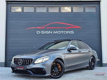 MERCEDES-BENZ C 63 S AMG V8 (510pk) 2019 40.000km FULL OPT. beschikbaar voor biedingen