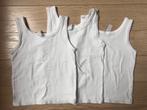 3 witte hemdjes Hema, Nacht- of Onderkleding, Gebruikt, Verzenden, Jongen of Meisje