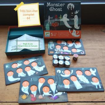 Djeco Jeu de mémoire Monster Ghost beschikbaar voor biedingen