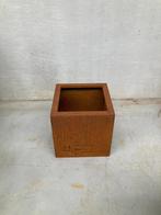 Vierkant 400x400mm-CortenStaal Bloembak-MetAgarden, Tuin en Terras, Minder dan 60 cm, Vierkant, Nieuw, Metaal