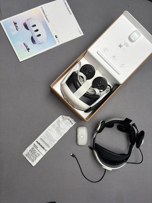 Casque VR meta quest 3, Games en Spelcomputers, Virtual Reality, Nieuw, Overige platformen, VR-bril, Ophalen