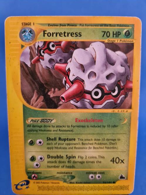 Forretress 56/144 - Skyridge, Hobby en Vrije tijd, Verzamelkaartspellen | Pokémon, Gebruikt, Verzenden