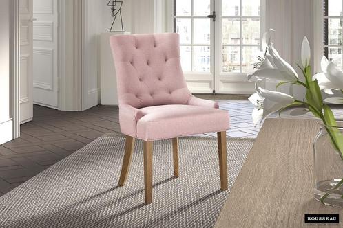 WC Kwaliteit 'FANCY' Stoelen in roos kleur + Gratis Levering, Huis en Inrichting, Zetels | Voetbanken en poefs, Nieuw, Stof, Ophalen of Verzenden