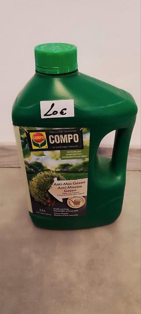 Compo anti-mousse gazon 2,5L, Tuin en Terras, Bestrijdingsmiddelen, Nieuw