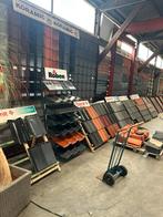 Pannen en leien te koop, Doe-het-zelf en Bouw, Dakpannen en Dakbedekking, Ophalen, 5 tot 10 m², Zo goed als nieuw, Dakpannen