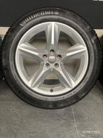 19” originele Audi Q7 4M velgen + winterbanden 5x112 4M0 601, 19 inch, Gebruikt, 255 mm, Banden en Velgen