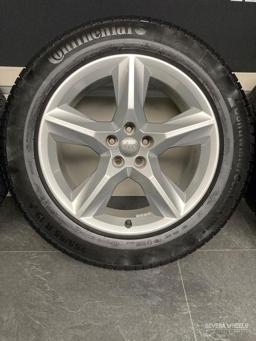 19” originele Audi Q7 4M velgen + winterbanden 5x112 4M0 601, Auto-onderdelen, Banden en Velgen, Banden en Velgen, Winterbanden