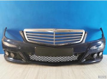 Mercedes C-KLASSE W204 Lift VOORBUMPER ORIGINEEL KLEUR 890 beschikbaar voor biedingen