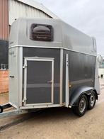 2-paards trailer met zadelkamer, Dieren en Toebehoren, Paarden en Pony's | Trailers en Aanhangwagens, Ophalen, Gebruikt, 2-paards trailer